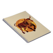 タウラス〔占星術の〕十二宮図標識 ノートブック (右側)