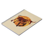 タウラス〔占星術の〕十二宮図標識 ノートブック (左側)