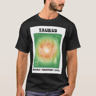 タウラス〔占星術の〕十二宮図標識 Tシャツ