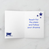 タウラス〔占星術の〕十二宮図誕生日カード カード (内部)