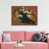 タウリエル™スケッチボウ キャンバスプリント (インサイチュ (リビング))