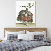 「タウリスのイフィゲニア」のフューリー用の衣装とse キャンバスプリント (インサイチュ (寝室))