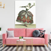 「タウリスのイフィゲニア」のフューリー用の衣装とse キャンバスプリント (インサイチュ (リビング))