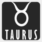 タウリス〔占星術の〕十二宮図 スクエアシール (正面)