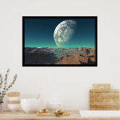 タウリ色彩の鮮やかエンの峡谷6 ポスター (キッチン)