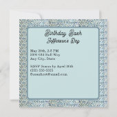 タウルスザブル〔占星術の〕十二宮図サインバースデーパーティー (裏面)