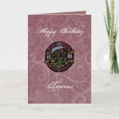 タウルス誕生日 カード (正面)