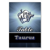 タウルス テーブルナンバー (裏面)