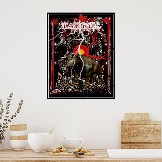 タウルス ポスター (キッチン)