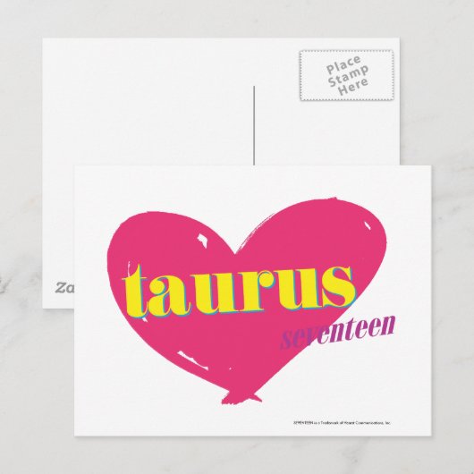 タウルス ポストカード (正面/裏面)