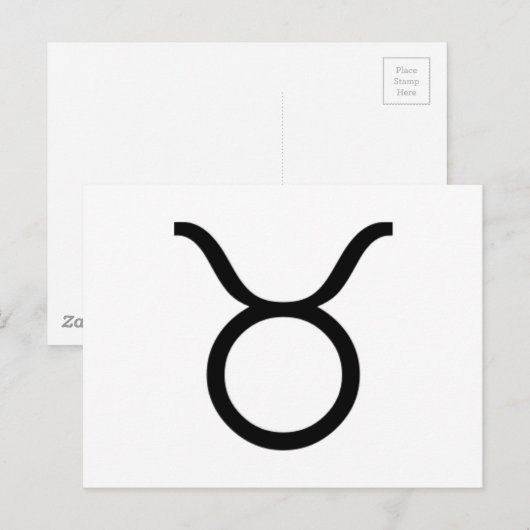 タウルス ポストカード (正面/裏面)