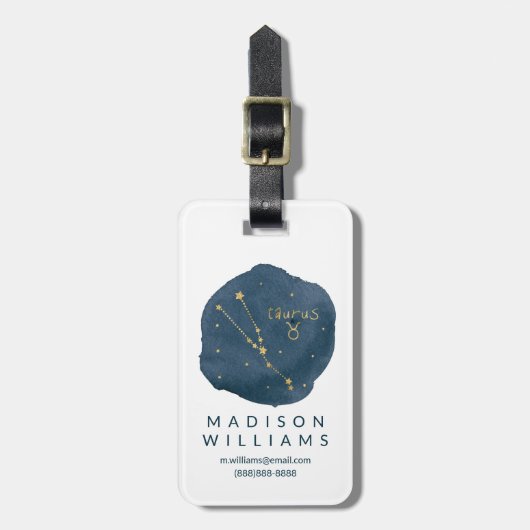 タウルス ラゲッジタグ (正面縦)