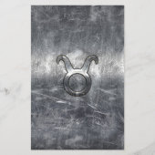 タウルス〔占星術の〕十二宮図サインイングランジ動揺してスタイル チラシ (正面)