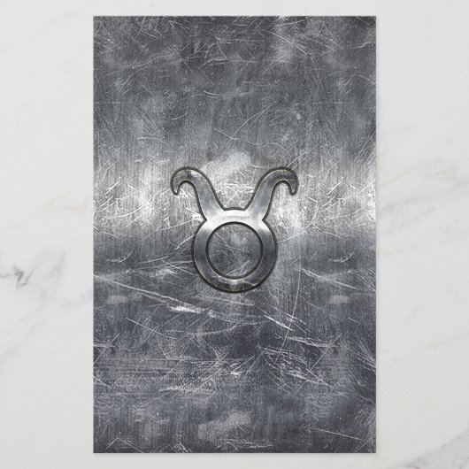 タウルス〔占星術の〕十二宮図サインイングランジ動揺してスタイル チラシ (正面)