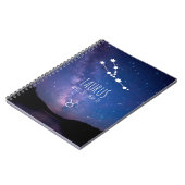 タウルス |〔占星術の〕十二宮図パーソナライズされた星座 ノートブック (左側)