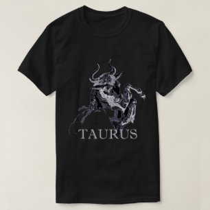 タウルス〔占星術の〕十二宮図ブルメンズベーシック Tシャツ