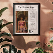 タウルス | 〔占星術の〕十二宮図星占い写真新聞 ポスター