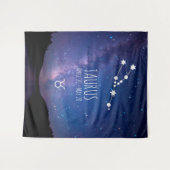 タウルス |占星術パーソナライズされたタペストリー タペストリー (正面(横))