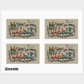 タウルス 長方形シール (シート)