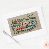 タウルス 長方形シール (封筒)