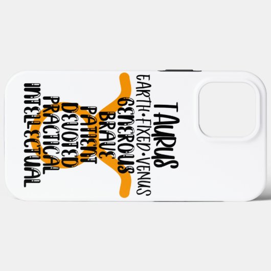 タウルス Case-Mate iPhoneケース (裏面 (横))