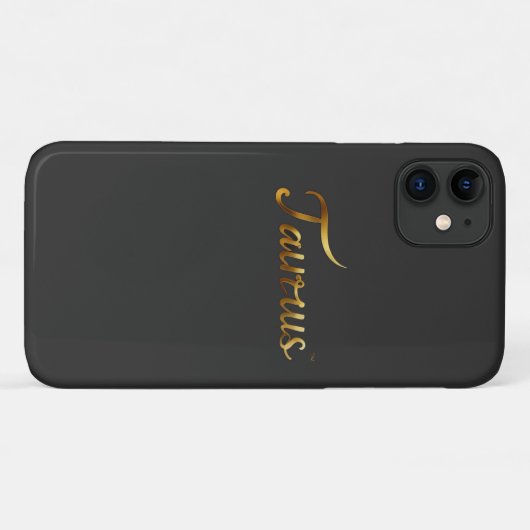 タウルス Case-Mate iPhoneケース (裏面(横))