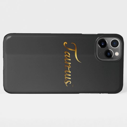 タウルス iPhoneケース (裏面横)