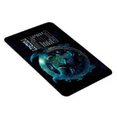 タウロスをテーマにした栄養価 マグネット (右側)