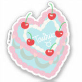 タウロスハートケーキ シール (正面)