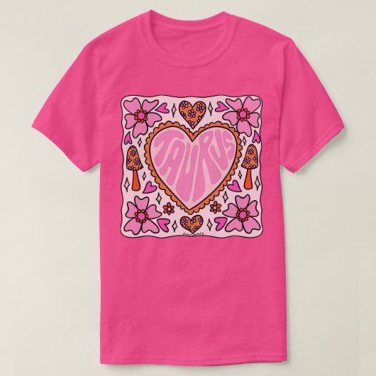 タウロスハート Tシャツ (デザイン正面)