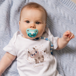 タウロスベビー:「チニーブルの天空心地よい」 ベビーボディスーツ