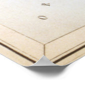 タウロス占星術のスケッチ ポスター (角)