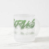 タウロス反射 フロストグラスマグカップ (正面右)