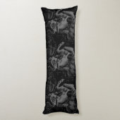 タウロス座の地図Hevelius 1690オンブラック ボディピロー (裏面 (縦))