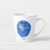 タウロス水彩夜空コンステレーション〔占星術の〕十二宮図 カフェラテマグ (右)