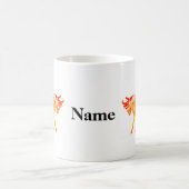 タウロス水彩画 コーヒーマグカップ (中央)