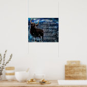 タウロス特性 ポスター (キッチン)