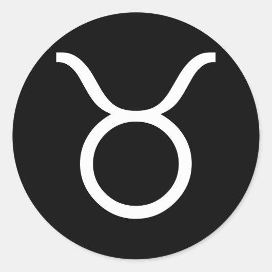 タウロス白 ラウンドシール (正面)