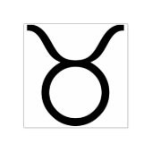 タウロス記号のアートスタンプ ラバースタンプ (インプリント)