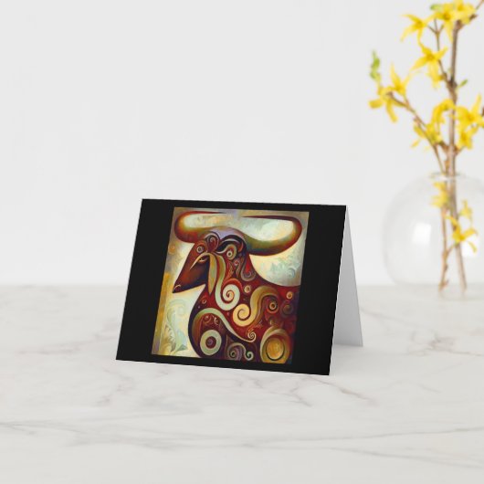 タウロス3 カード (黄色い花)