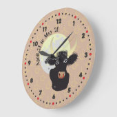 タウロス4月21日～5月20日壁時計 ラージ壁時計 (傾斜)