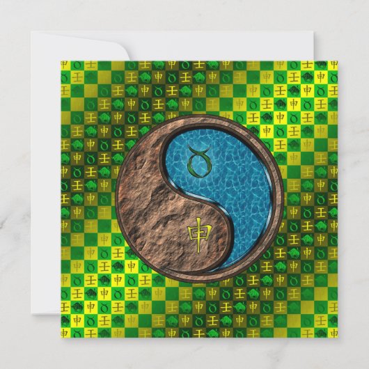 タウロス&ウォータースモンキー カード (正面)