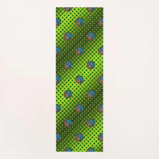 タウロス&ウォータースモンキー ヨガマット (正面)