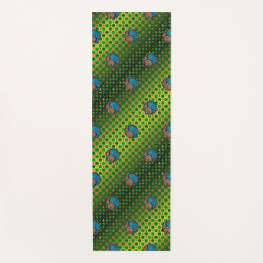 タウロス&ウォーターホース ヨガマット (正面)