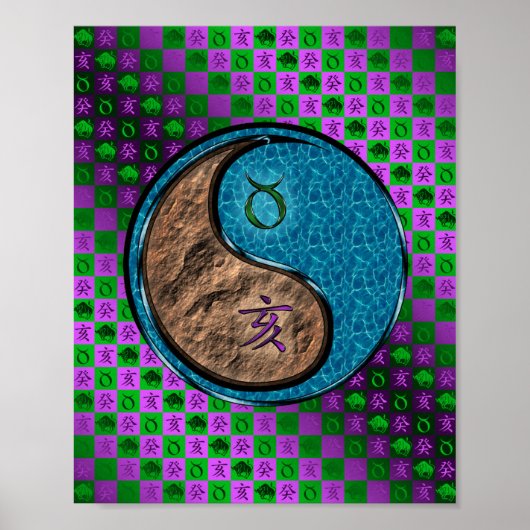 タウロス&ウォーターボア ポスター (正面)