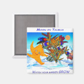 タウロス・ムーン マグネット (正面/裏面)
