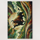 タウロス：モザイクの強さ ジグソーパズル (縦)