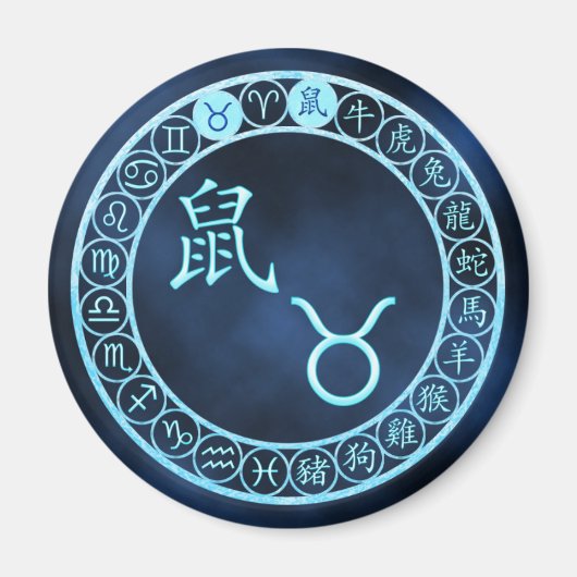 タウロス/ラット マグネット (正面)