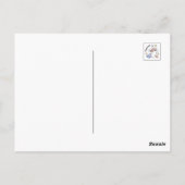 タウロス〔占星術の〕十二宮図ドリーマー – かわいいスリーピーバニー ポストカード (裏面)