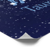 タウロス〔占星術の〕十二宮図徴候と星座 ポスター (角)